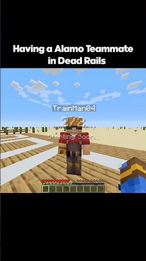 Having a Alamo Teammate in Dead Rails
