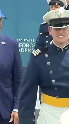 Pres. Biden took a fall on stage at the U.S. Air Force Academy graduation ceremony in Colorado. Biden, who delivered the commencement address and proceeded to shake hands with graduates, was quickly assisted by those around him in returning to his feet.