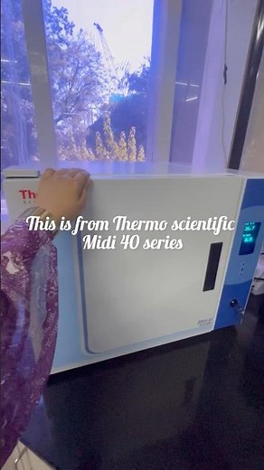 New incubator ❣️ ‪@thermofisher‬ midi 40 series . #explore #unboxing #youtubeshorts #science