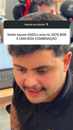 Ryzen 5 5500 + RTX 3070 8GB é uma boa combinação??