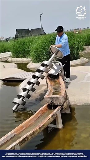 Stainless Steel Machine Archimedes Screw for Efficient Water Lifting