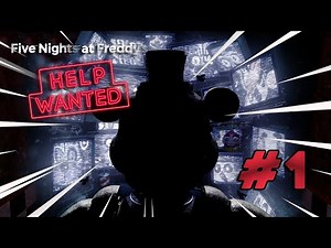 ANİMATRONİKLER ŞİMDİ ÇOK GERÇEKÇİ! | Five Nights at Freddy's HELP WANTED [Türkçe] #1
