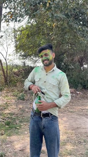 And then what happened 😝 #funny #holi #comedy #shorts