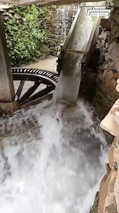 This 300-year-old wooden water mill is a testament to ancient engineering.🌳💧 #worldcountrysidelifevlog #HistoricWaterMill #WoodenArchitecture #AncientEngineering DISCLAIMER NO COPYRIGHT INFRINGEMENT INTENDED | World Countryside Life Vlog