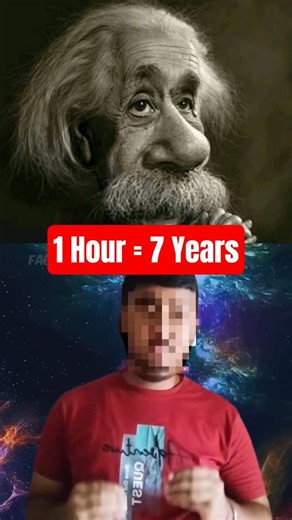 1 Hour Here = 7 Years on Earth? 😱 (The REAL Time Machine) #shorts