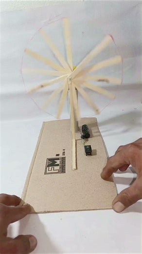 How to Make a Wooden Flower That Opens & Closes Using DC Motor#diy #dcmotor #diyideas #art