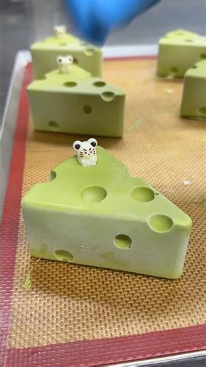 Japanese Matcha Cheesecake🐭