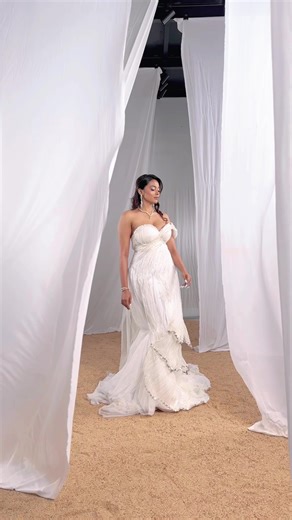 Still as can be, Calm amongst chaos ~ Of Silk & Shell Editorial Bridal Design: @nipunika.fernando.design Model: @mi_chiiiyah 💋 HMUA: @Tutu's Makeup & Hair Studio Nail Art: @nailsxeudora Photography: @clearmediaproduction Studio : @Colombo Production Studio Concept & Styling: @Nipunika F Assistant creative director: @𝔖𝔞𝔯𝔦𝔰𝔥𝔱𝔥𝔞0 #bride #bridal #bridaldesign #sculpturaldesign #couturebridal