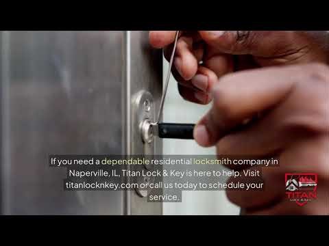 Professional Home Lock & Key Services in Naperville IL | Titan Lock & Key