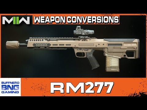 General Dynamics RM277-AR Weapon Conversion - Call Of Duty Modern Warfare II