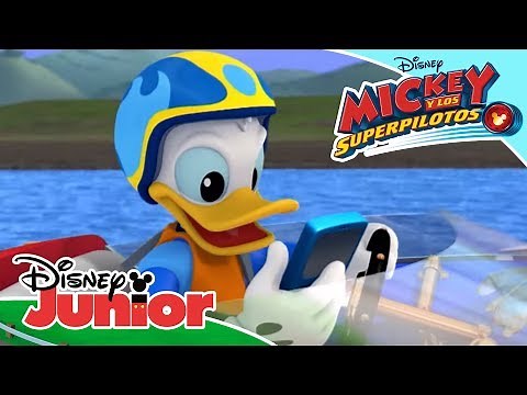 Mickey y los Superpilotos: Top 5 - Los mejores momentos de Donald | Disney Junior Oficial