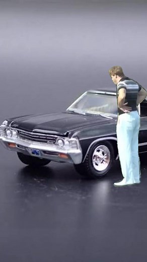 10K views · 61 reactions | Supernatural Chevy Impala Baby Car #supernatural #chevyimpala #deanwinchester #samwinchester | Supernatural Fanpage | Facebook