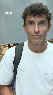 Marc Márquez y Gemma Pinto hablando de sus vacaciones en Menorca antes del regreso a MotoGP