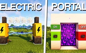 Minecraft: 5  Simple Redstone Build Hacks & Ideas!