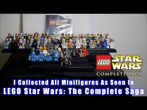 I Collected All Minifigures As Seen In LEGO Star Wars: The Complete Saga (Full Showcase)