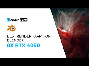 Ultra-Fast Render Farm for Blender & Cycles with 8x RTX 4090 | iRender Render Farm