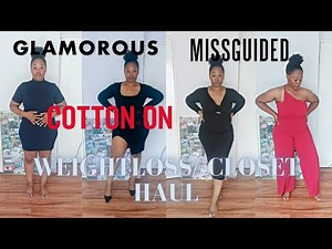 PLUS SIZE COLLECTIVE CLOTHING HAUL | MISSGUIDED | COTTON ON | SUPERBALIST | NaturalNanz