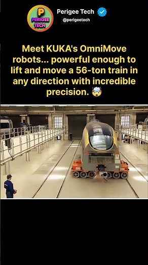Meet the Robot That Can Move a 56-Ton Train Sideways! 🤯🚆