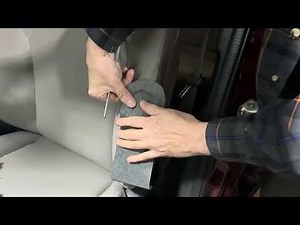 Torn Cloth Seat Repair