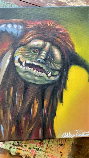 72K views · 3.2K reactions | The Labyrinth "Ludo" I'm not currently taking on commissions but you can get the whole Labryinth set in my Etsy shop! #labyrinth #paintings | Peculiarly Ashley | Facebook