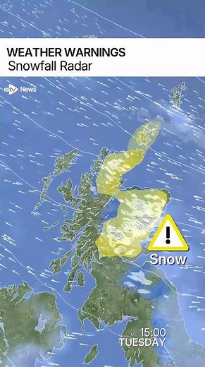 Snow blizzard to hit Scotland as Met Office weather warnings issued