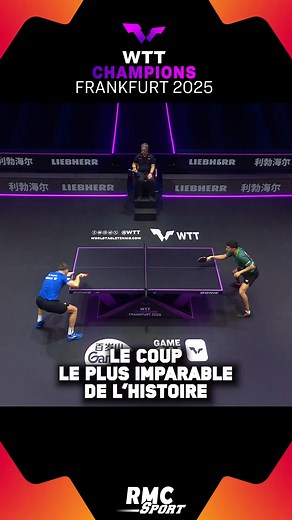 1.1M views · 2.9K reactions |  Le coup le plus imparable de l'histoire du ping | RMC Sport | Facebook