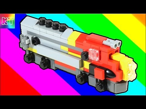 Lego Mini Diesel Train Santa Fe Cars for Kids Speed Build Review
