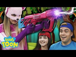 NUEVOS HÉROES AVENTUREROS / Superhéroes divertidos || LUCCAS NETO en Español