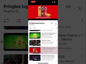Pringles logo history (México)