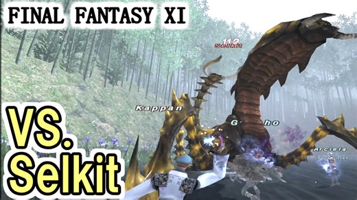 【FF11】ヘルクリアトラウザ取りでギアスフェット「Selkit」シーフソロ／アドゥリン進行＿＿カッパのヴァナ・ディール生活