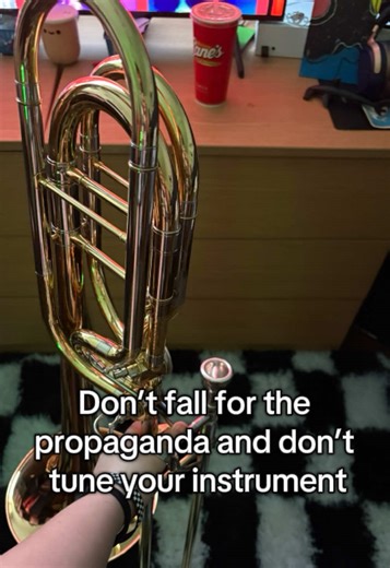 [adult swim] trombone. • • • #basstrombone #fyp #woodwind #college #tune