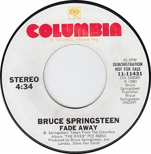 Bruce Springsteen - Fade Away