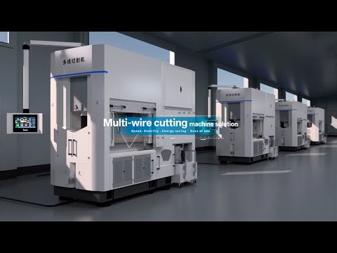 Advancing Precision Cutting with INVT Multi-Wire Cutting Solution