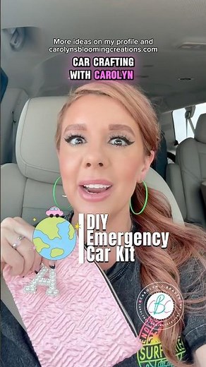 DIY Emergency Car Kit for Teens #craftideas