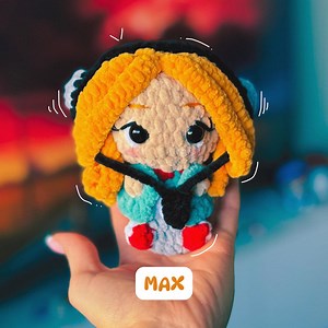 Max Mayfield Crochet Pattern | Stranger Things Amigurumi Doll | PDF Crochet Toy Pattern | Instant Download - Etsy UK