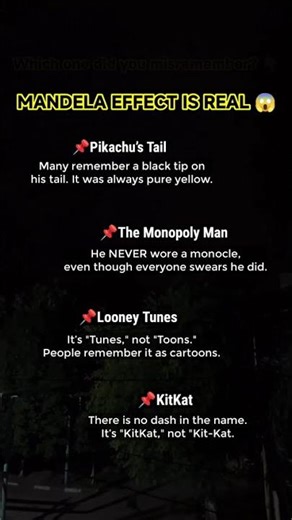 Your Childhood is a Lie 🍫 #shorts #mandelaeffect