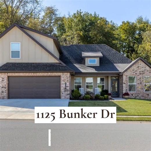 Beautiful like new home in The Greens at Sugar Creek. Discover luxury living just steps from the golf course in this designer 4 Bedrooms, 3 full baths, with bonus room. This home combines modern design and timeless craftsmanship. Property highlights include: durable LVP flooring, LED lighting, locally made custom cabinetry, stainless appliances, high quality 3 cm stone counters, and privacy fenced yard with new shed! Fantastic floor plan and location in NWA! | Nicki Rogers Real Estate