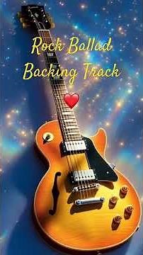 Rock Ballad Backing Track #shorts