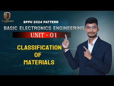 Basic Electronics Engineering (BXE) | Unit-1 | Classification of Materials