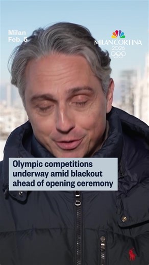 The 2026 Milan Cortina Winter Olympics are underway as preparations for the opening ceremony are finalized. | NBC News