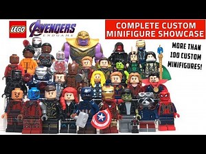 LEGO Avengers: ENDGAME Custom Minifigure Collection (Every Single Character from the Movie!)