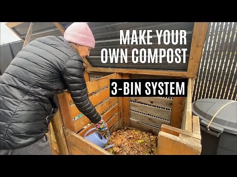 Composting Made Easy | Three Bin Compost System