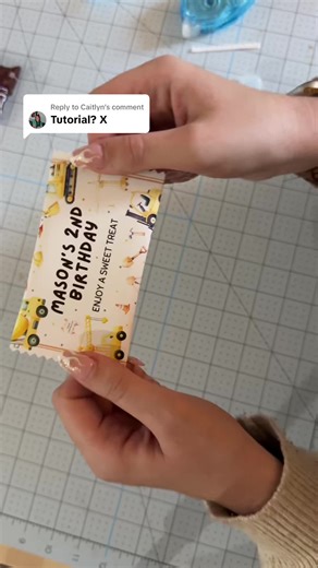Replying to @Caitlyn the tutorial turning M&Ms fun size packets into these great party favours. All supplies from @kmart australia @M&M'S US #partyfavours #mnms #constructionparty #digginitbirthday #diymumlife #birthdayprep #partyplanning #fyp #diyproject