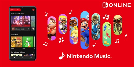 Enjoy Nintendo tunes on your smart device!