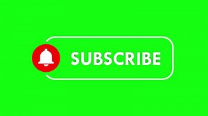 Download Subscribe Bell Icon Green Screen Animation Video Channel Label for free