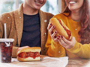 Hot hoagie happiness 😃 | Wawa