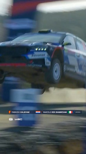 Epic jump! 🚀 #WRC2 | #WRC | #RallyChile 🇨🇱 | WRC - FIA World Rally Championship