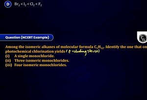 Among the isomeric alkanes of molecular formula C5H12, identify... | Filo