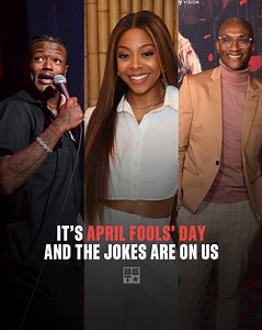 Y’all know we LOVE a good kii, so we’re letting the jokes fly for #AprilFoolsDay! The mic is hot and this unserious bunch plays entirely too much. 😂 So gone head and get your laugh on with these #ComicView moments to start your day off right. If you want more laughs, you know where to find ‘em. Watch the series NOW on BET . | BET