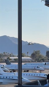 Cessna Citation Excel Landing at Scottsdale! Rate his landing! . . #aviation #corporate #cessna | Flyphxskyharbor